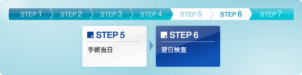Step6：翌日検査